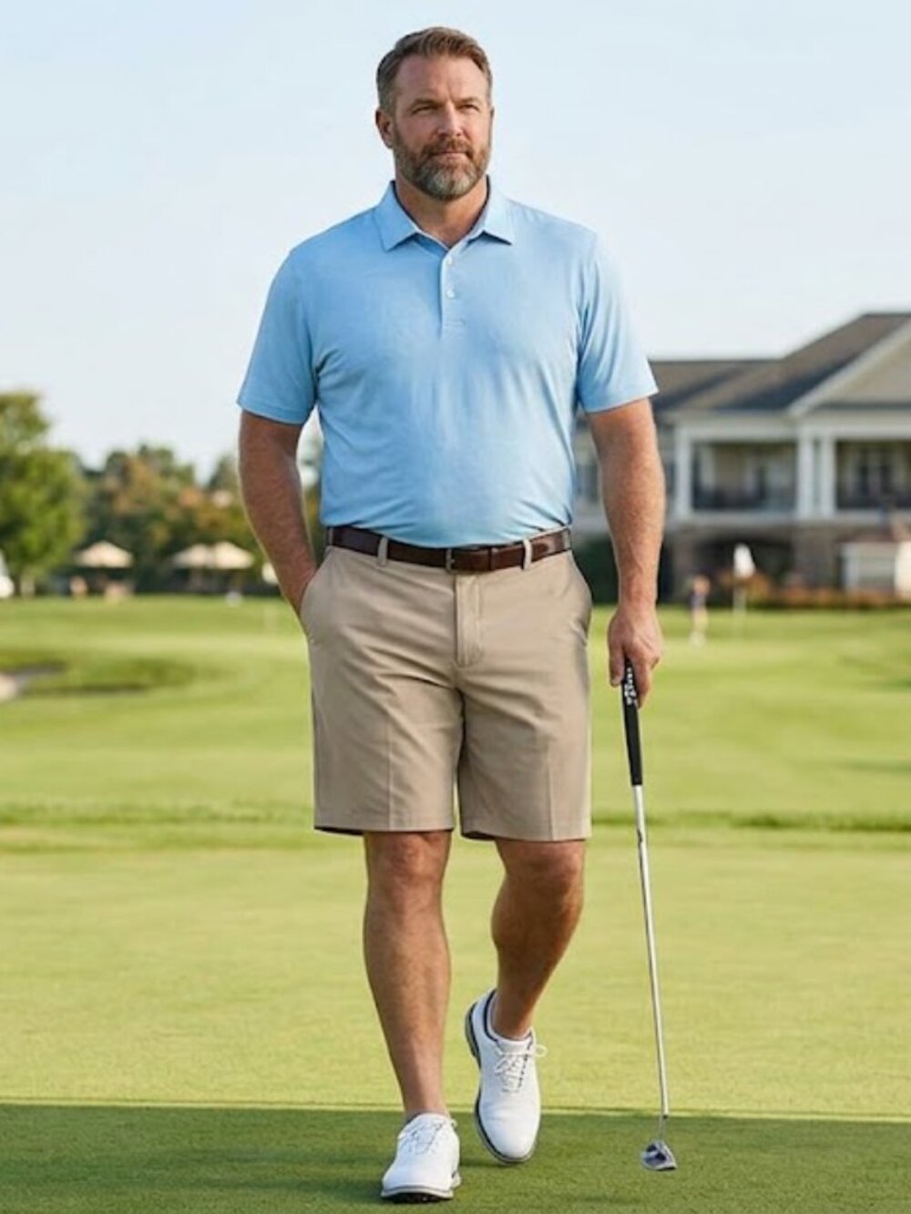PGA tour golf shorts men's size 52 motion flux 360 stretch activewear nwt